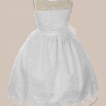 KD-307 Flower Girl Dress White - One Small Child