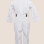 Cooper Suspender Christening Outfit - One Small Child