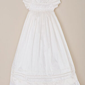 Jessa silk and white christening gown - One Small Child